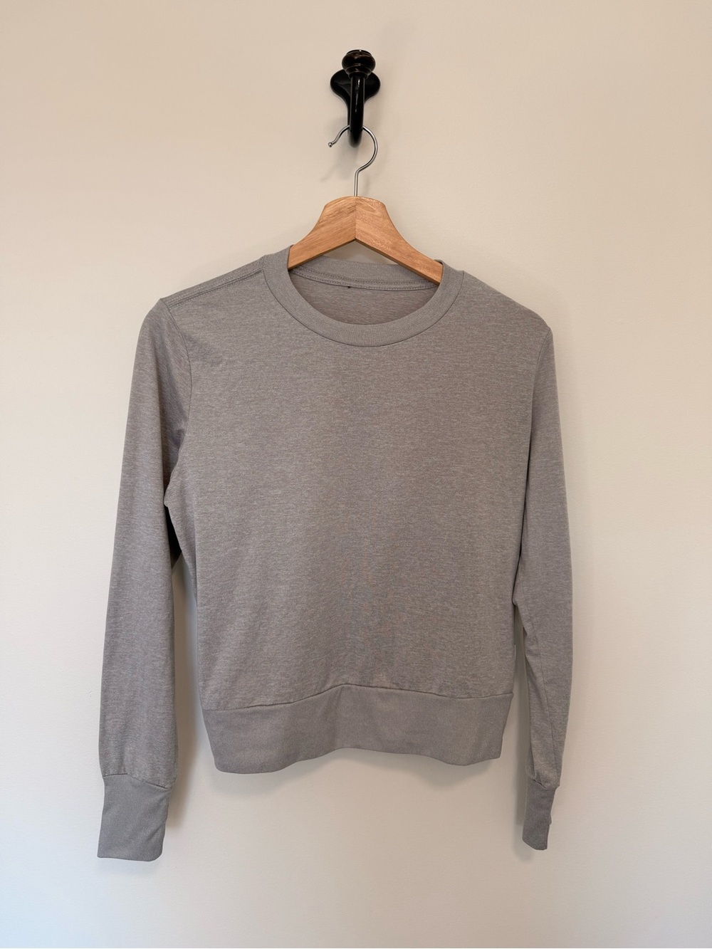 Vuori Classic Long-Sleeve Shirt - Light Gray — Size Small